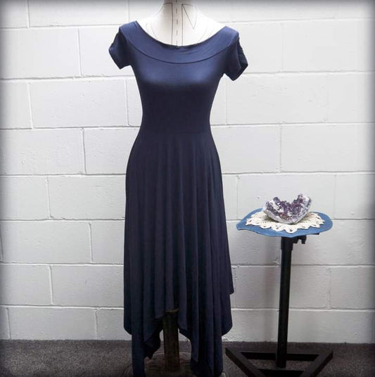 Medea Dress - Midnight Blue