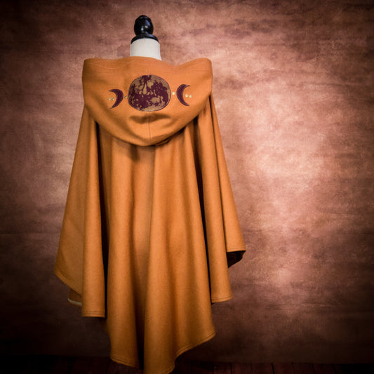 Wanderer Cloak - The Golden Dawn - Made to Order
